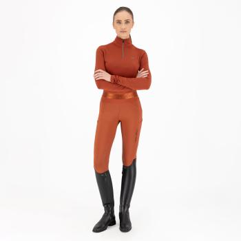 euro-star Tech Shirt ESOlivia Longsleeve, Dark Cinna
